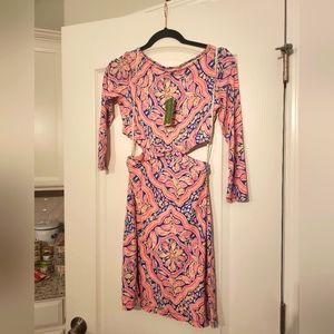 NWT Lily Pulitzer Cut Out Dress Size 4